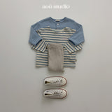 ［aou studio］French stripe tee