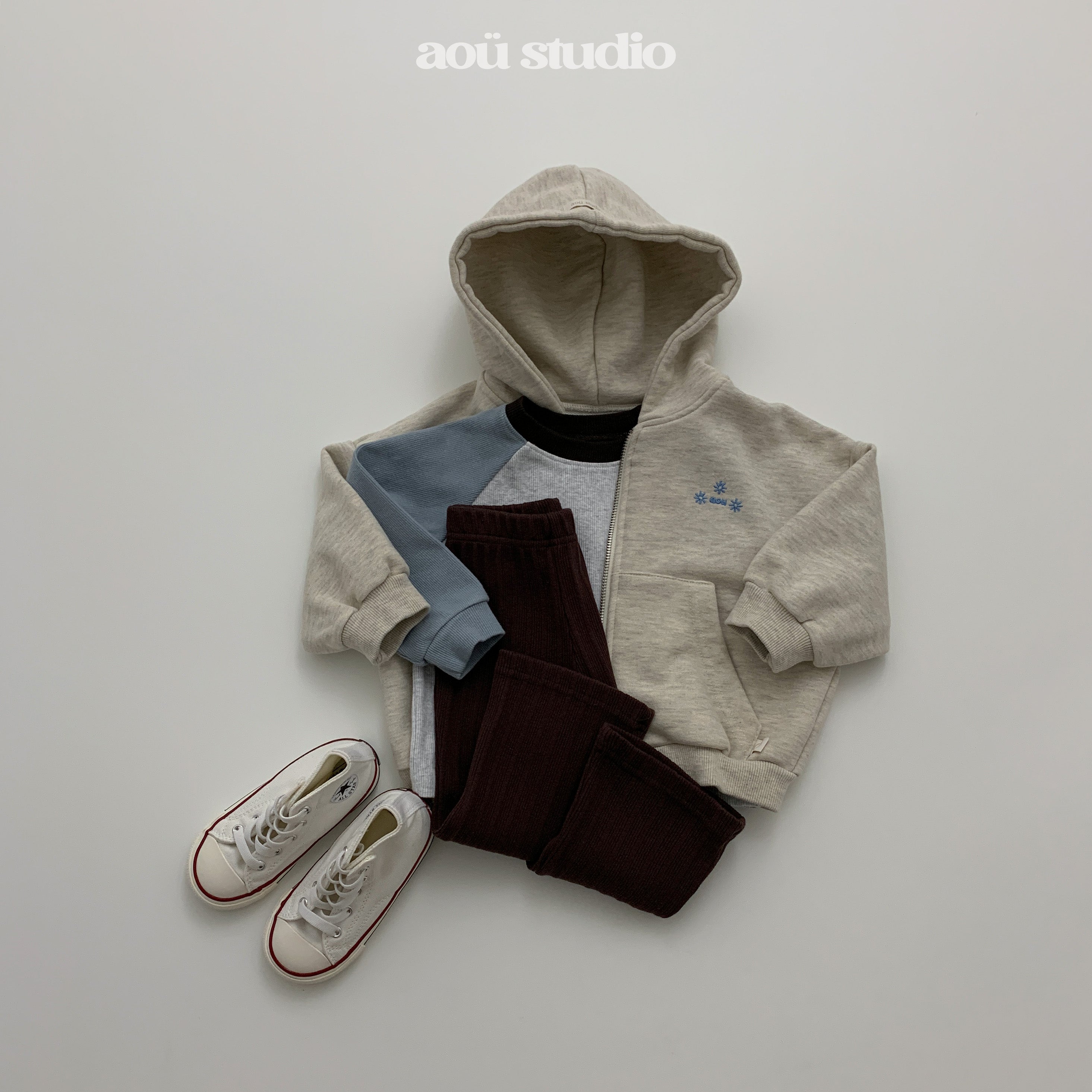 ［aou studio］Think raglan tee