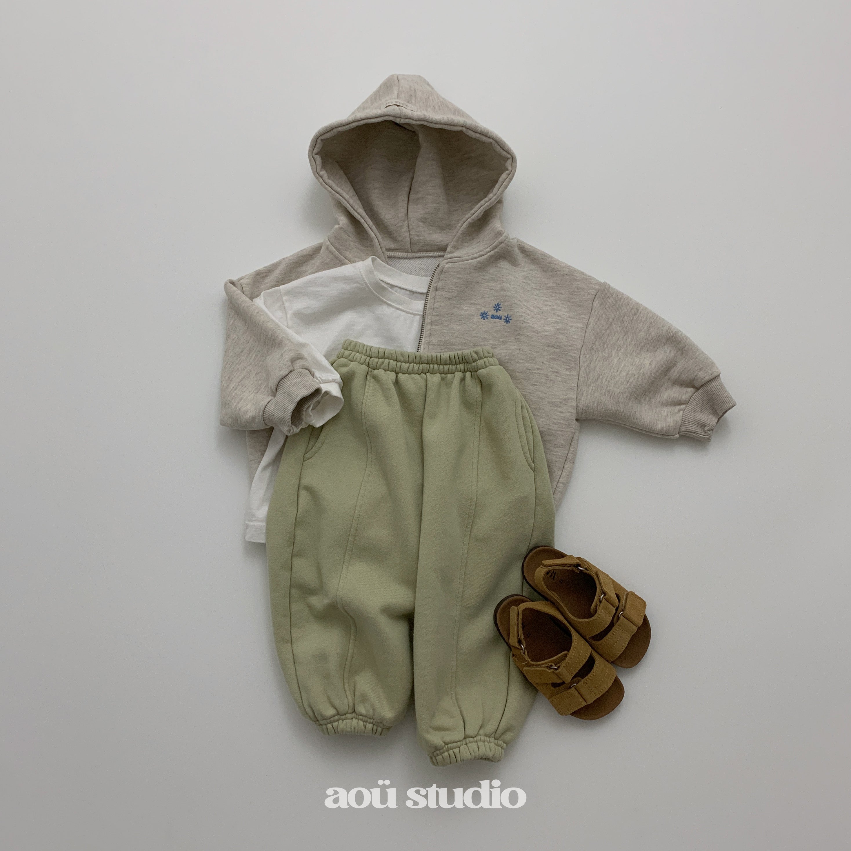 ［aou studio］Aou hood zip up