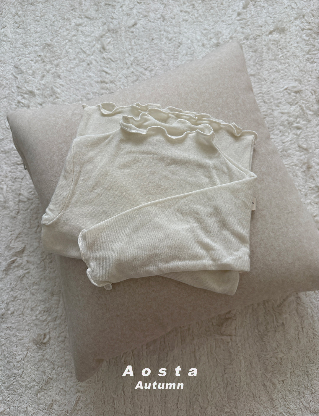 ［Aosta］Soft Mellow Tee