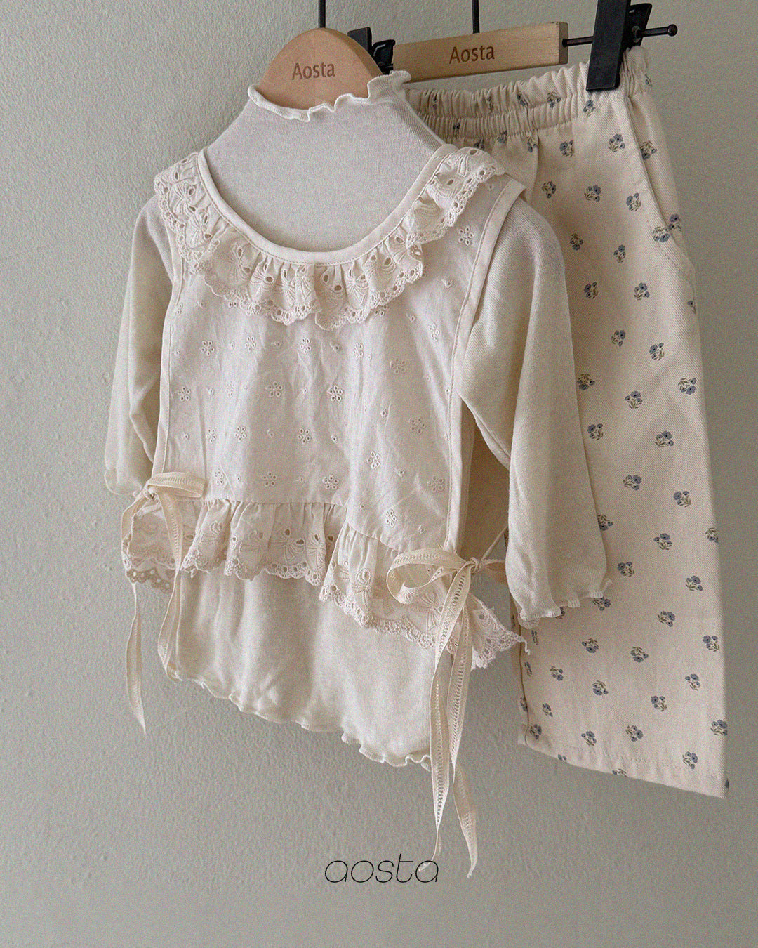 ［Aosta］Soft Mellow Tee