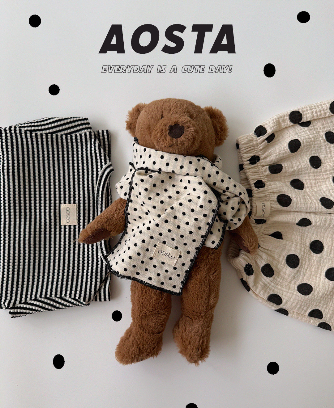 ［Aosta］Choco Chip Muffler