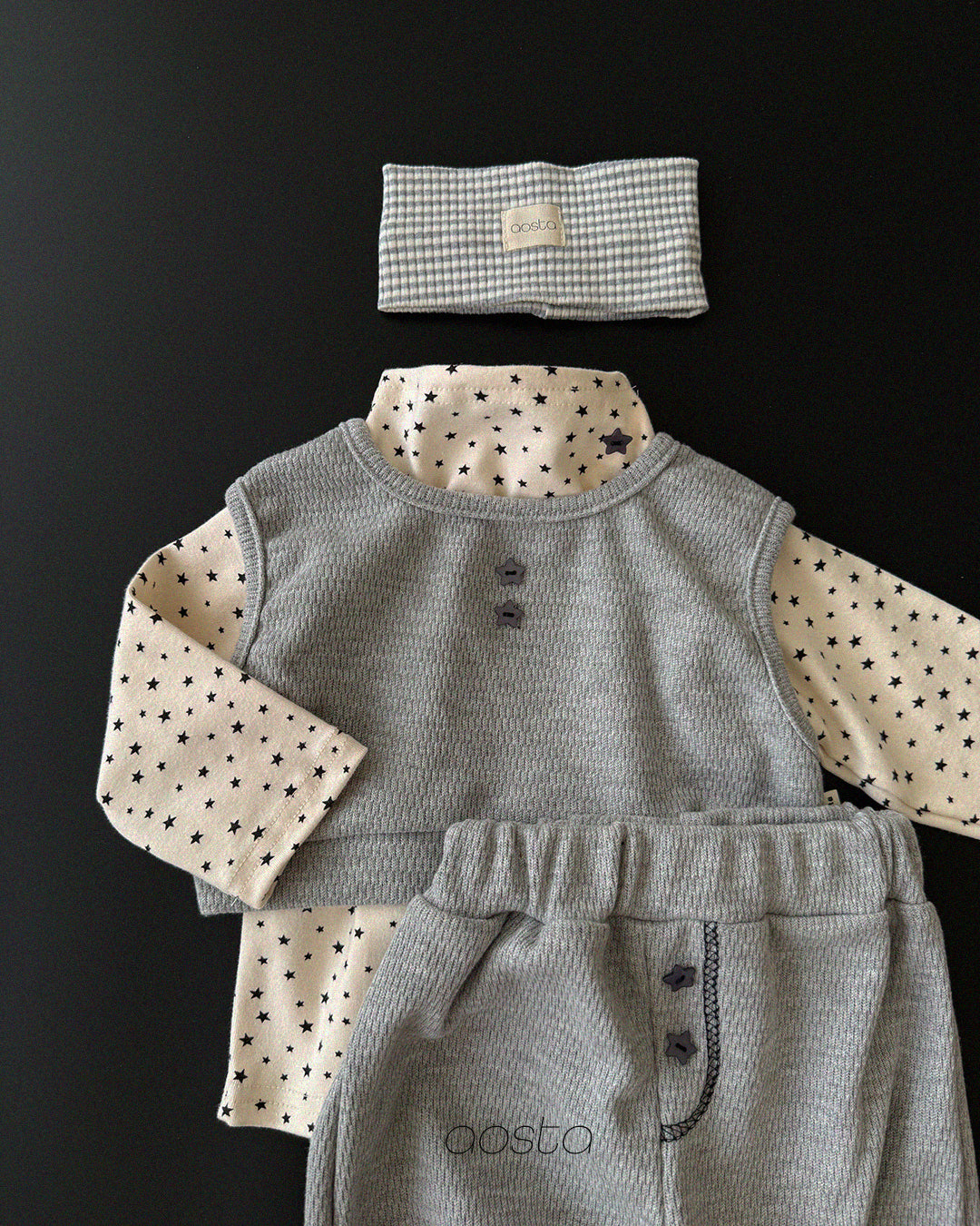 ［Aosta］Star Candy Vest