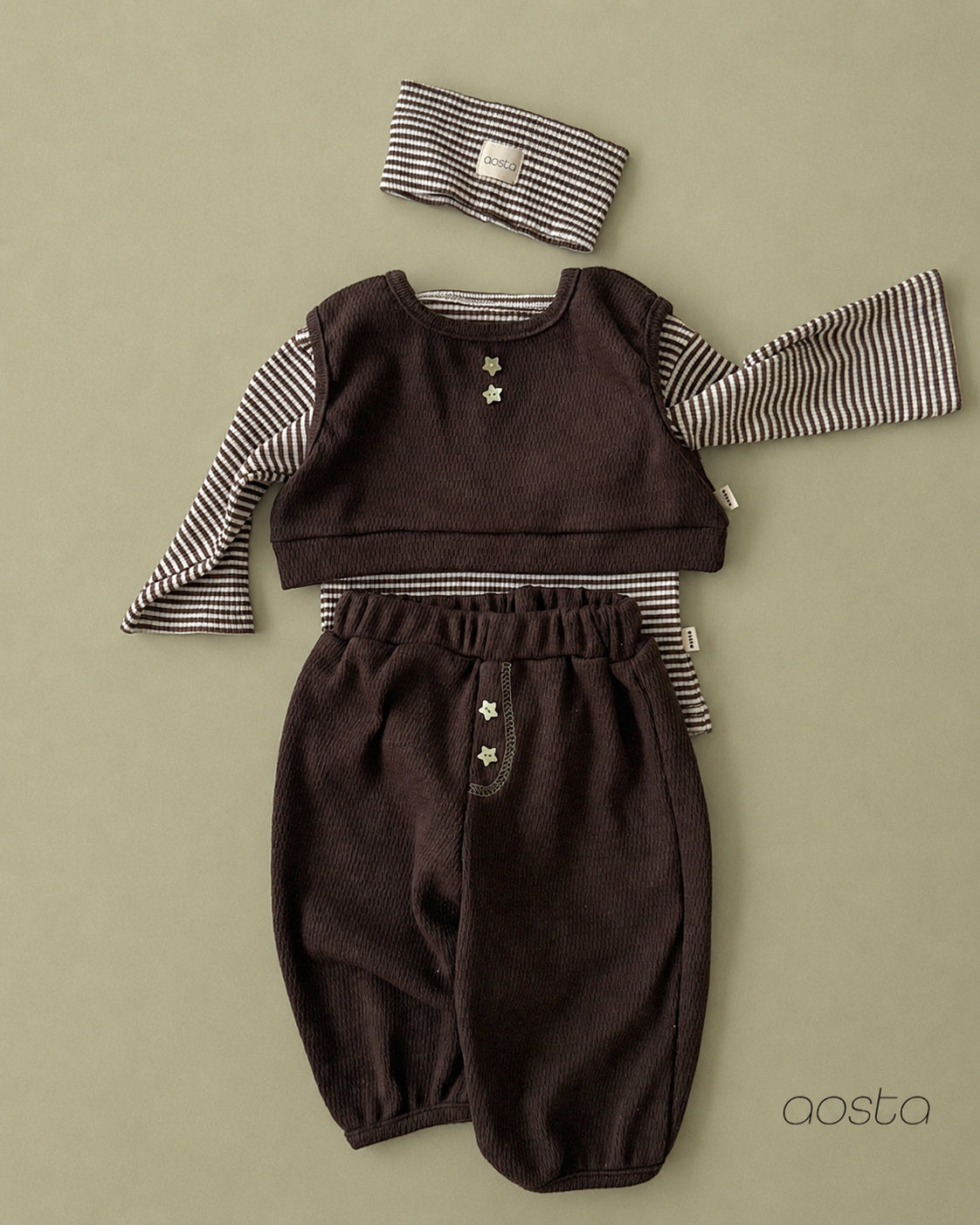 ［Aosta］Star Candy Vest