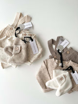 ［1+ in the family］LOTTE-bb romper / taupe