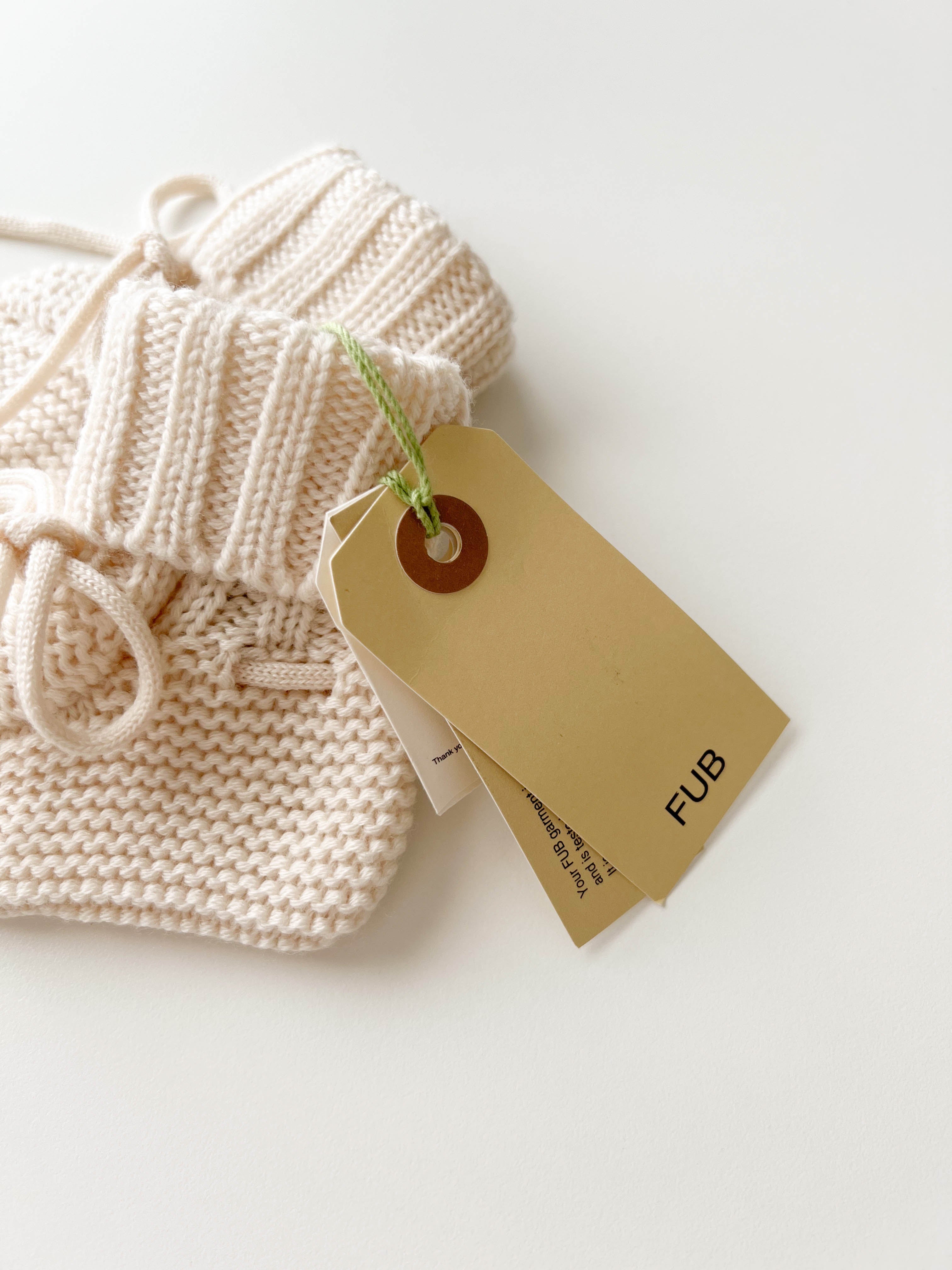 ［FUB］Baby Boots / Ecru