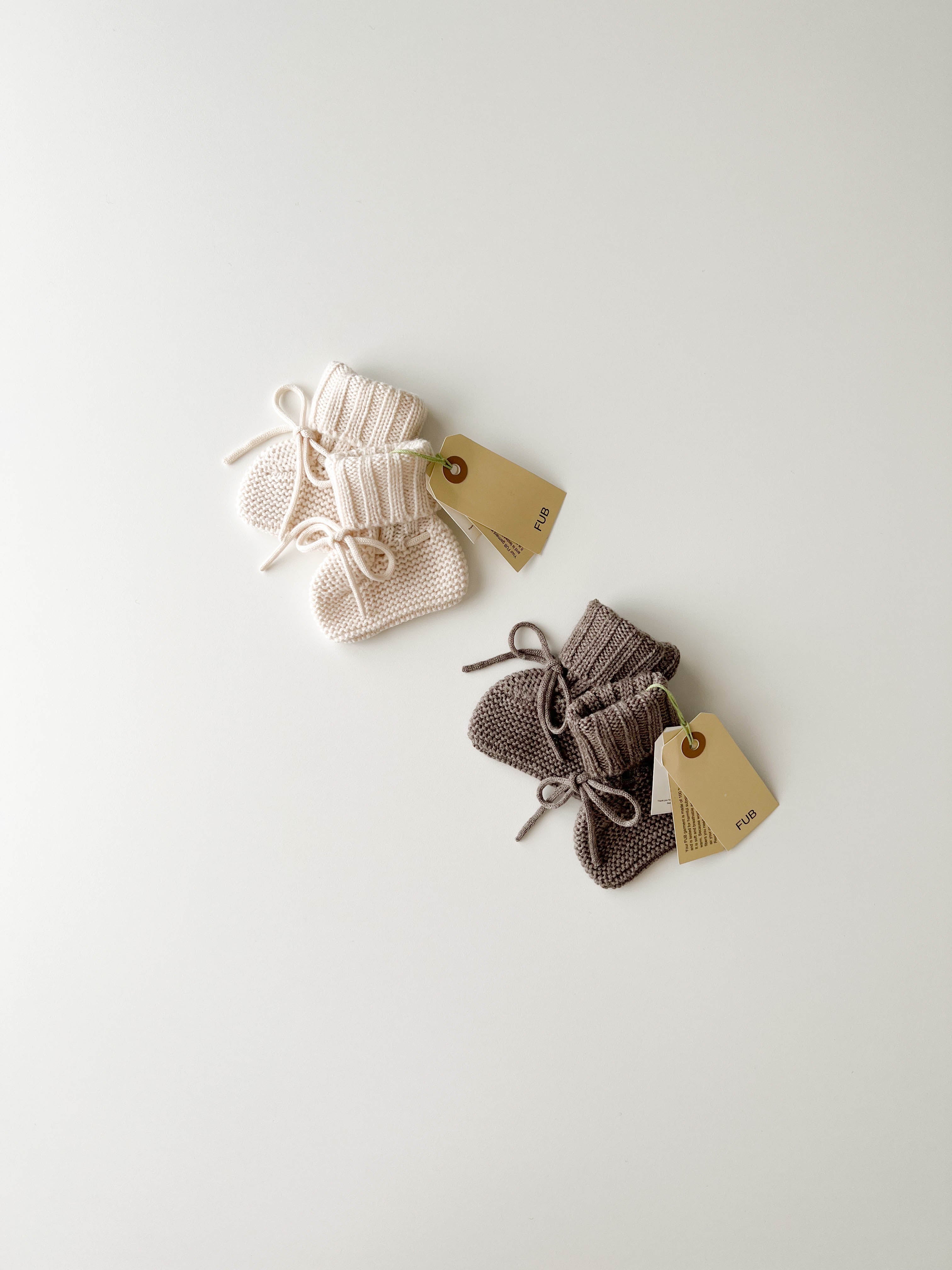 ［FUB］Baby Boots / Beige Melange