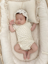 Hellen newborn flower rompers