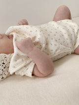 Hellen newborn flower rompers