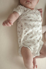 Hellen newborn flower rompers