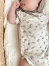 Hellen newborn flower rompers