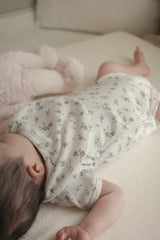 Hellen newborn flower rompers