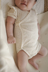 Rudy lace newborn rompers