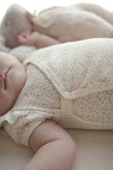 Rudy lace newborn rompers