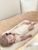 Rudy lace newborn rompers