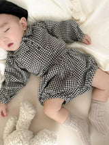 Bienna check bebe set