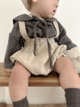 Twill suspender bloomer