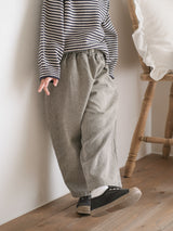 Twill cotton pants