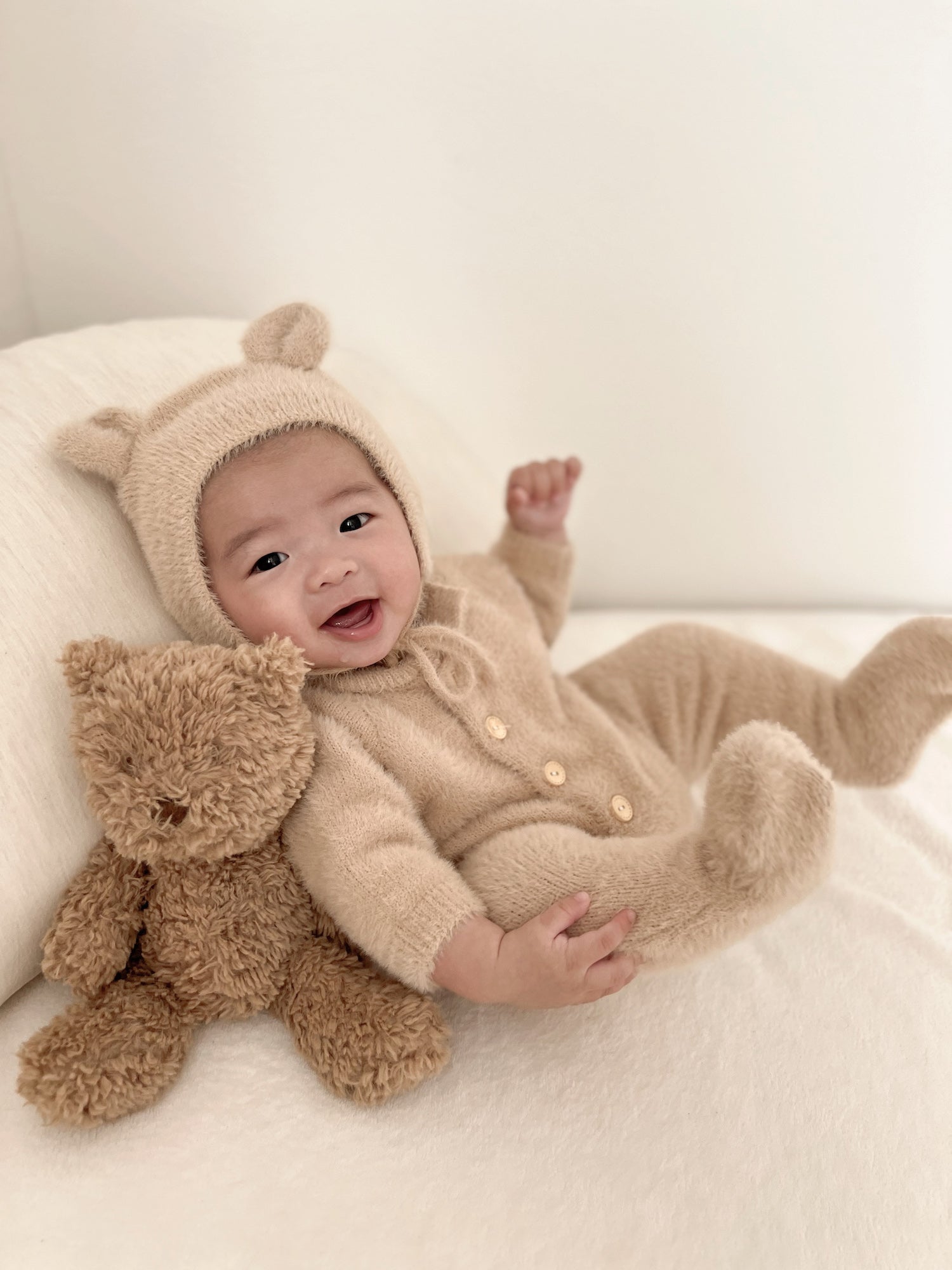 Shaggy bear suit set