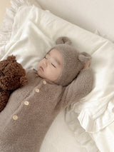 Shaggy bear suit set