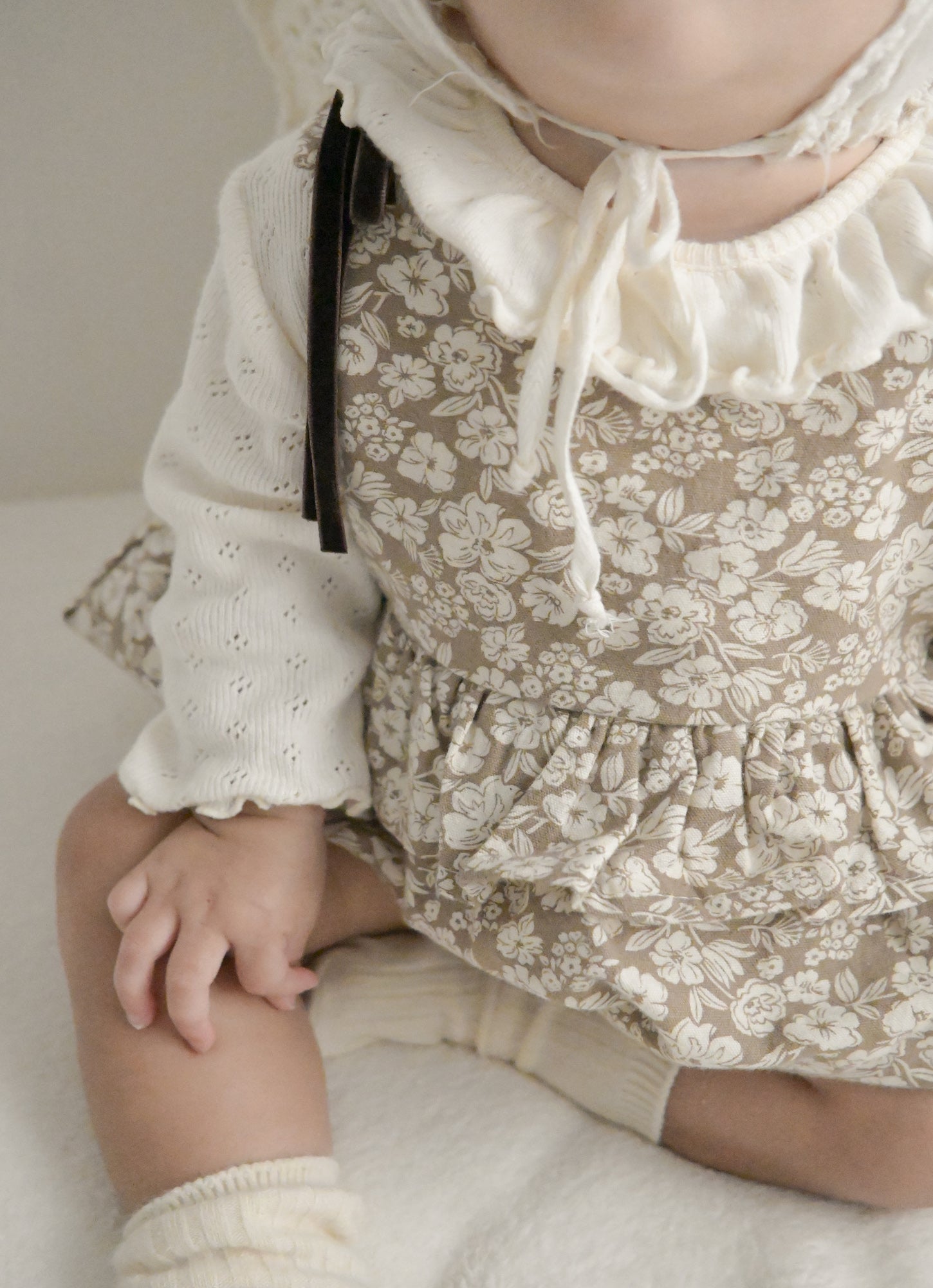 Sicily ribbon rompers