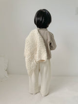 Knit cable pants