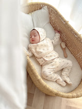 Chloe flower newborn set up