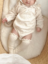 Ludia flower newborn suit