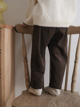 Knit cable pants