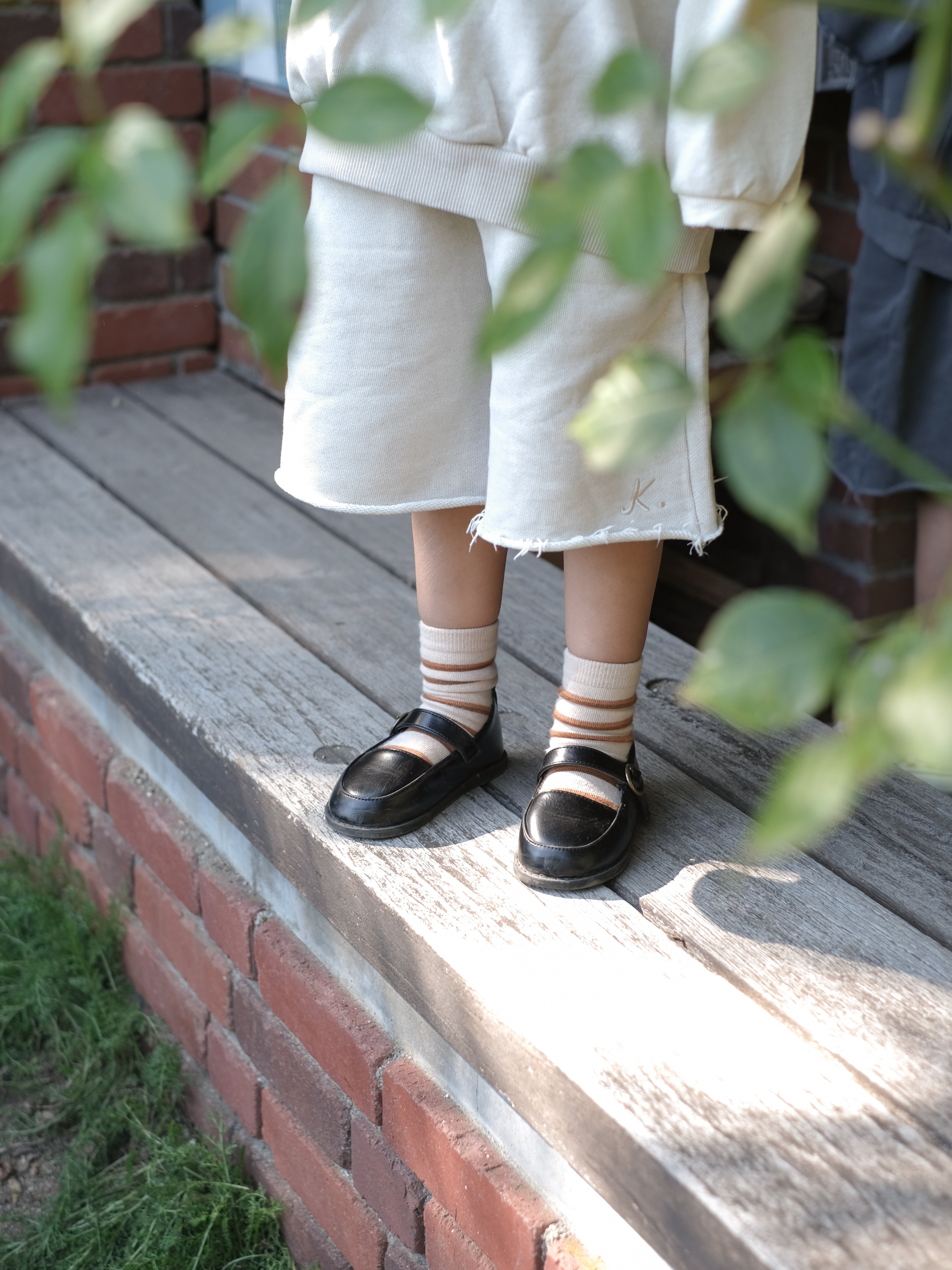 Chopin strap shoes