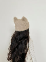 Meow mix shaggy beanie