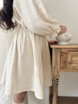 Peony smock one-piece