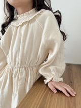 Peony smock one-piece