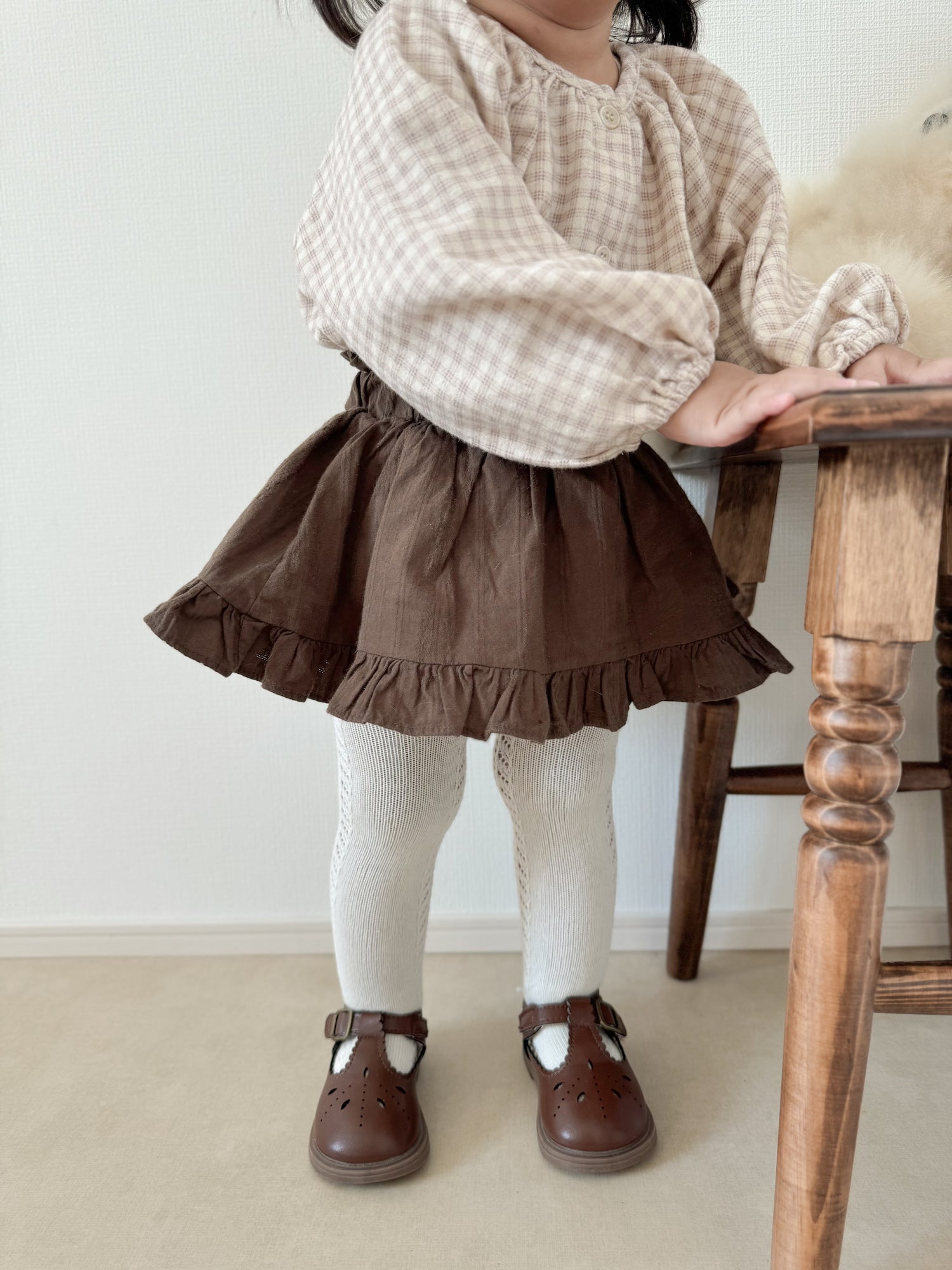 Butter frill skirt bloomer