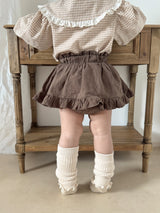 Butter frill skirt bloomer