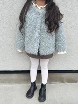 Curly fur jacket