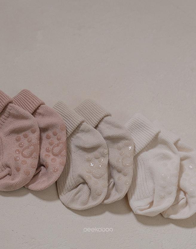 ［peekaboo］Nernar newborn socks set
