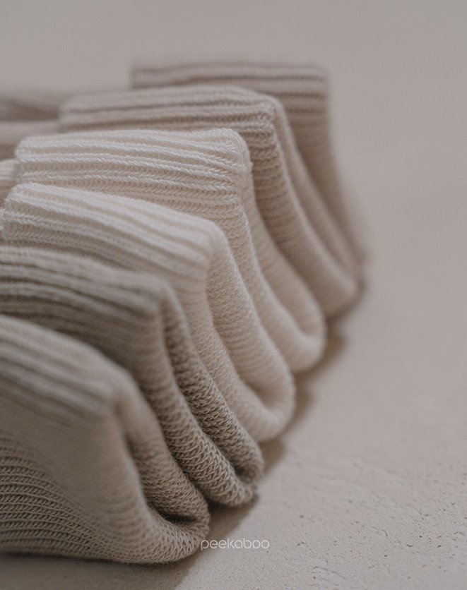 ［peekaboo］Nernar newborn socks set