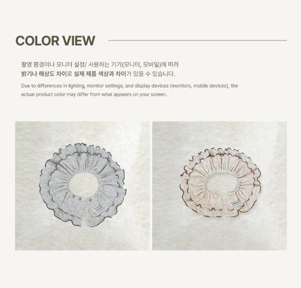 ［peekaboo］Nep frill bib