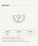 ［peekaboo］Nep frill bib