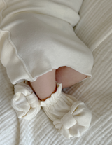 ［peekaboo］Ribbon newborn swaddle
