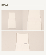 ［peekaboo］Ribbon newborn swaddle
