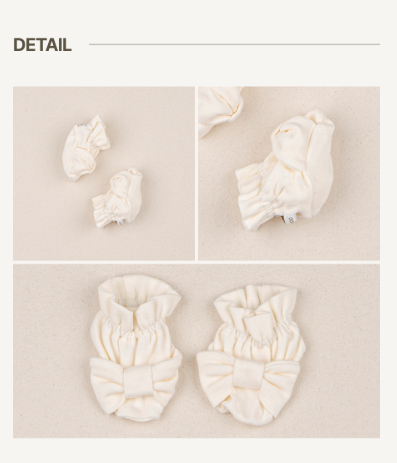［peekaboo］Ribbon newborn socks