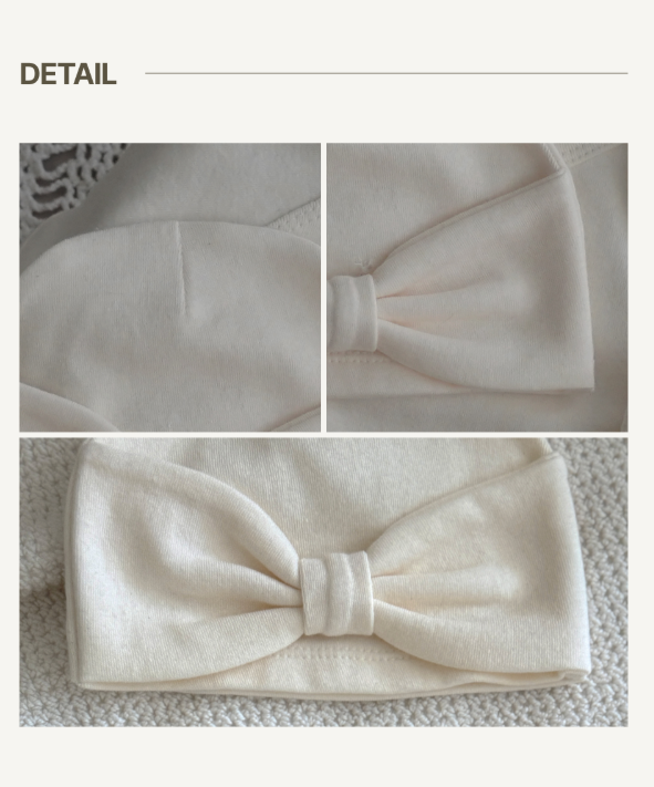 ［peekaboo］Ribbon beanie
