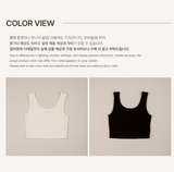 ［peekaboo］Ribbon crop sleeveless (mom)