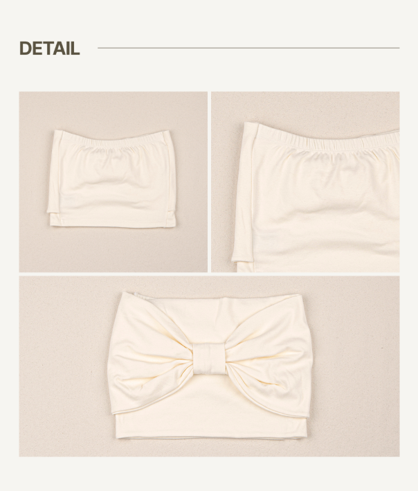 ［peekaboo］Ribbon tubetop (mom)