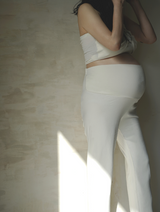 ［peekaboo］Maternity stretch pants (long)