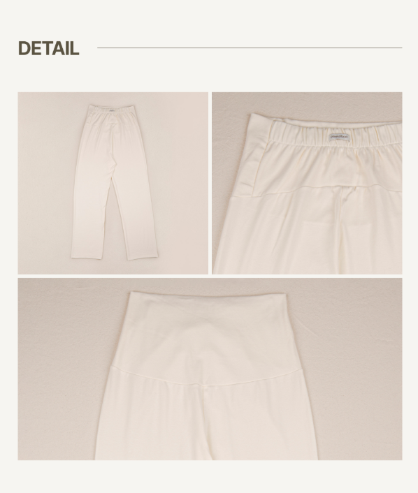 ［peekaboo］Maternity stretch pants (long)
