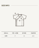［peekaboo］Ribbon newborn set (short sleeve)