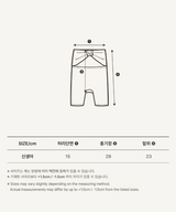［peekaboo］Ribbon newborn set (short sleeve)